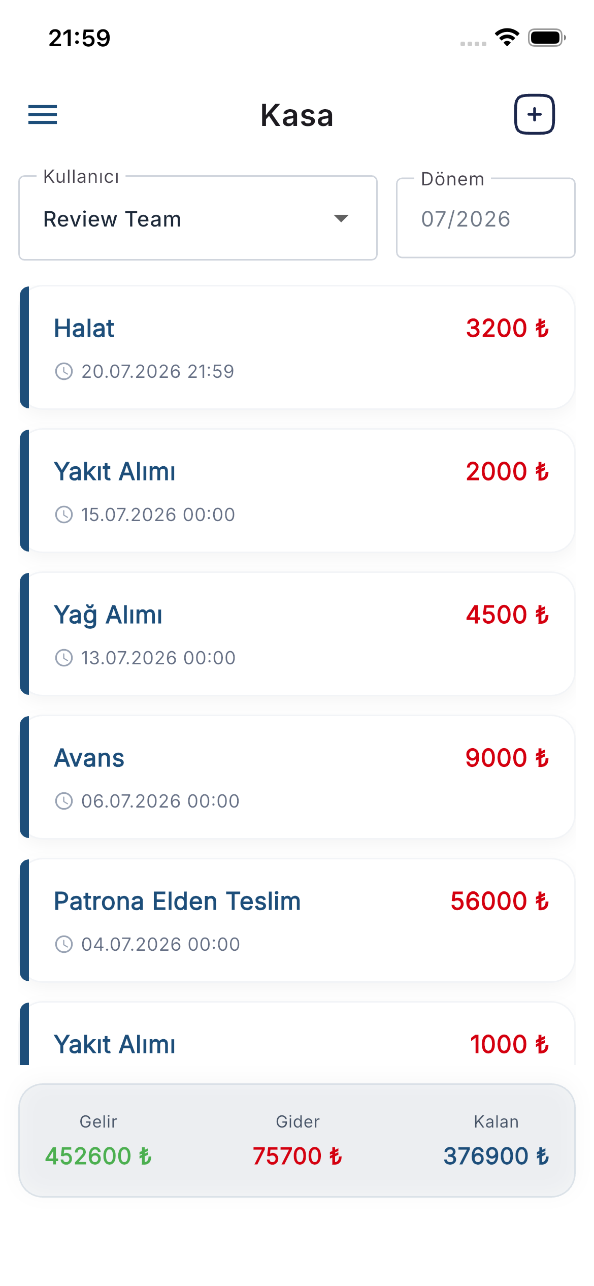 Kasa Yönetimi